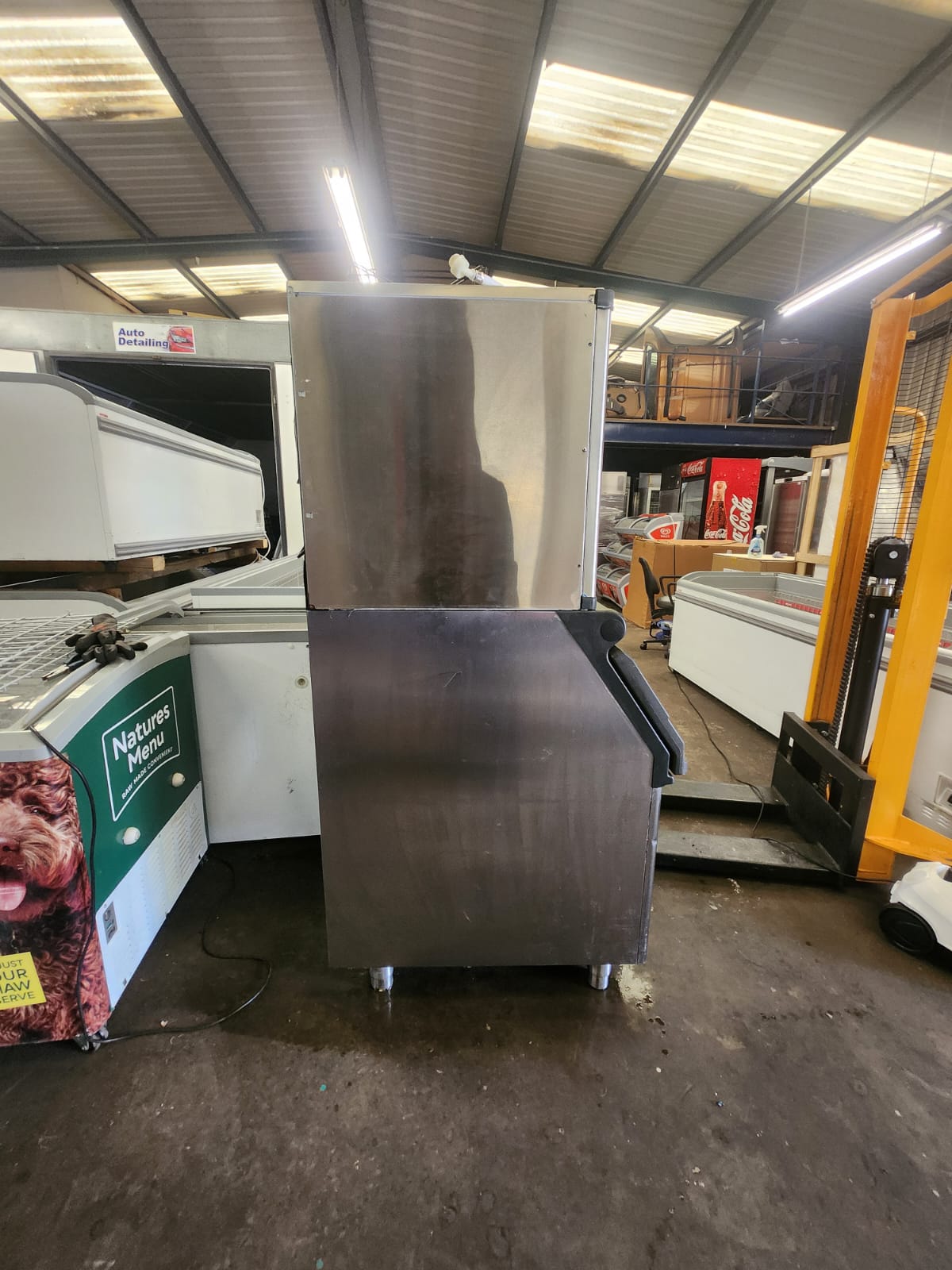 Scotsman NW507AS — interior of ice maker head unit