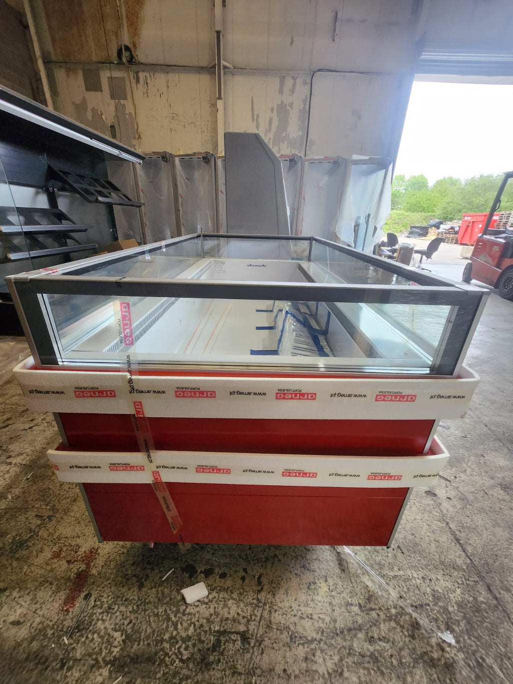 Arneg LAVAL G2 BT R290 1750 Slim Ice — Commercial Island Freezer Display Cabinet