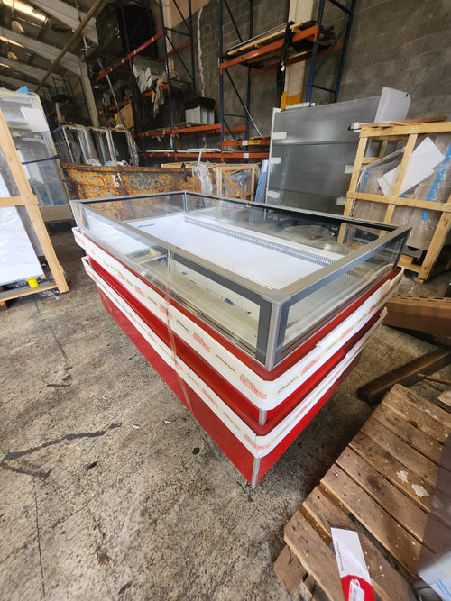 Arneg LAVAL G2 BT R290 1750 Slim Ice — Commercial Island Freezer Display Cabinet