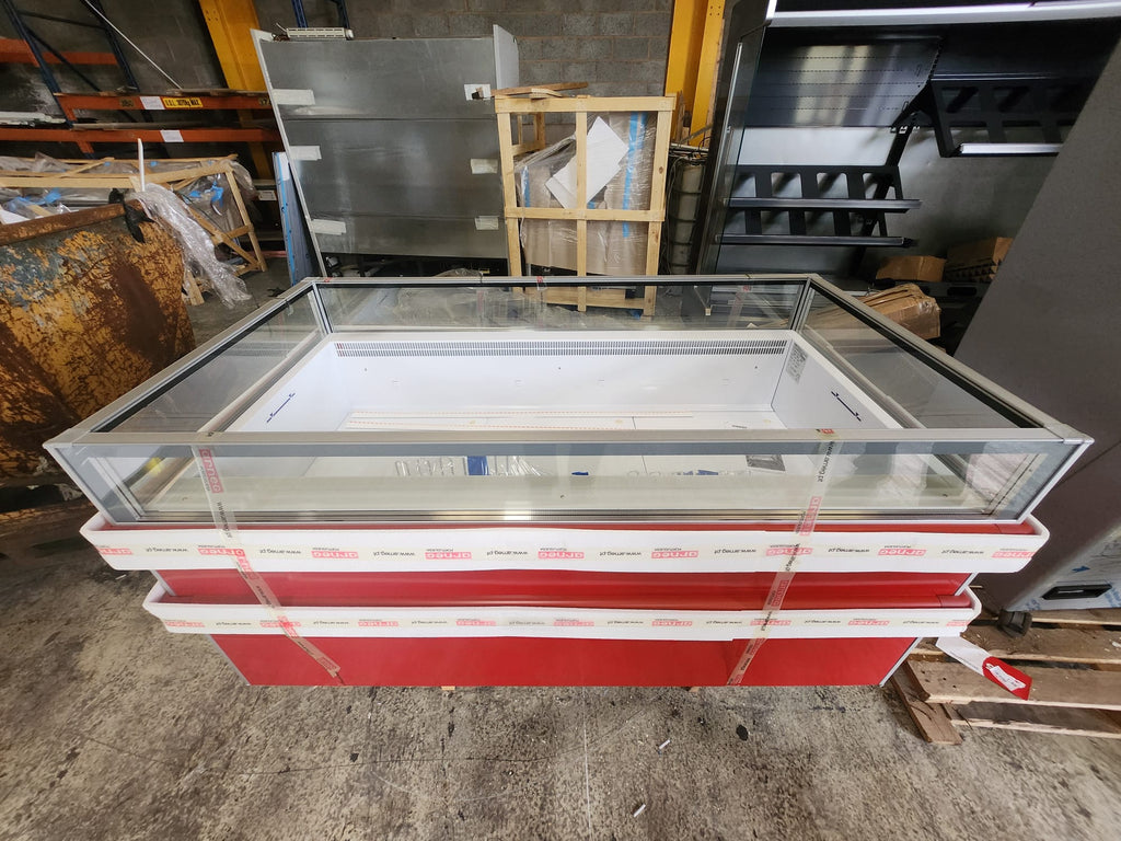 Arneg LAVAL G2 BT R290 1750 Slim Ice — Commercial Island Freezer Display Cabinet