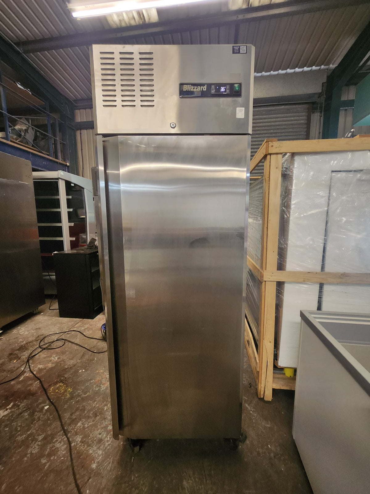 Blizzard BH1SS — Commercial Upright Chiller Cabinet 450L (2018)