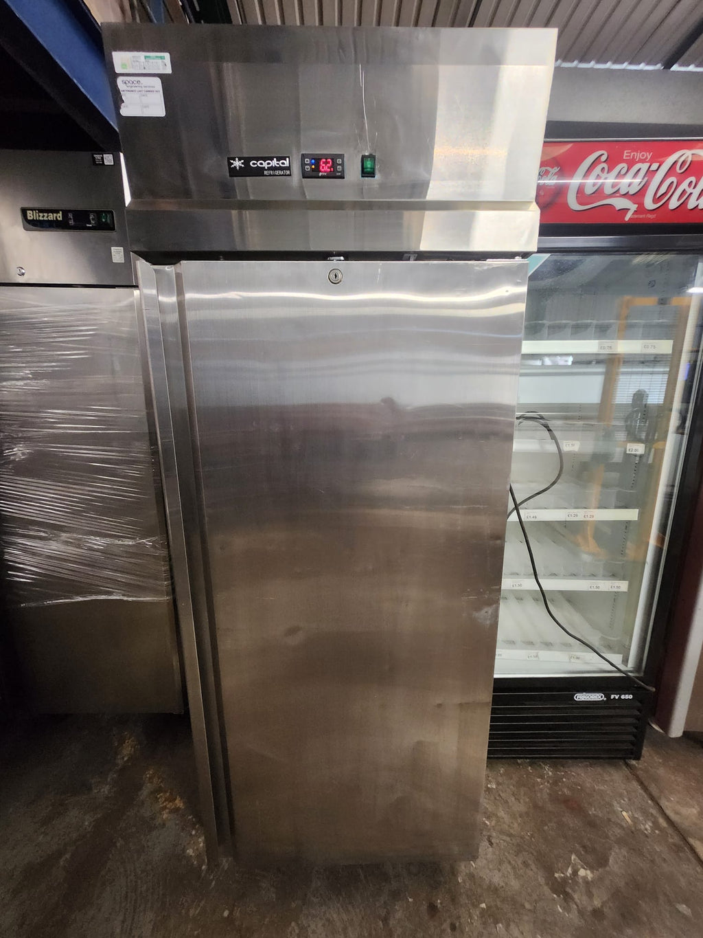 Capital Hermes 1C — Commercial Upright Display Chiller (2011)