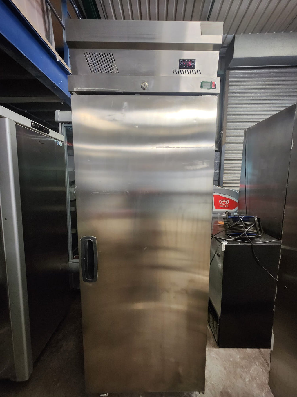 Inomak CB170/PTL — Commercial Upright Freezer Stainless Steel