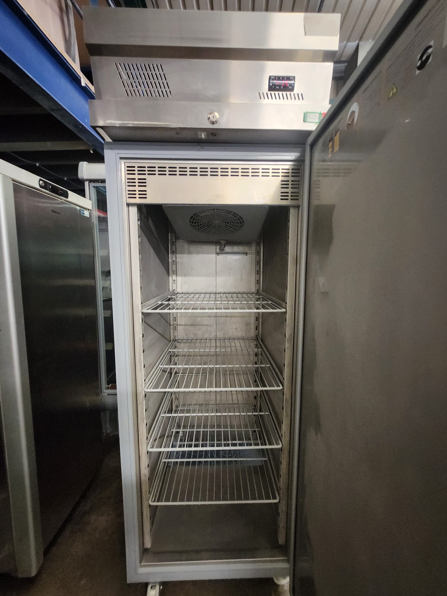 Inomak CB170/PTL — Commercial Upright Freezer Stainless Steel